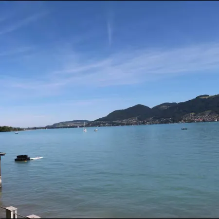 Wunderschoene Mit Privatstrand Spiez